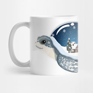 Turtle Snow Globe Mug